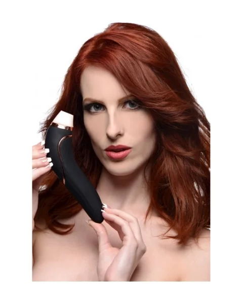 Inmi Shegasm Deluxe Clitoral Stimulator & Vibe - Black - 7 Inch — image 6 of 12