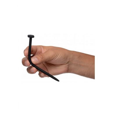 Hardware Nail Screw Silicone Sounds Black Sexy bondage toys