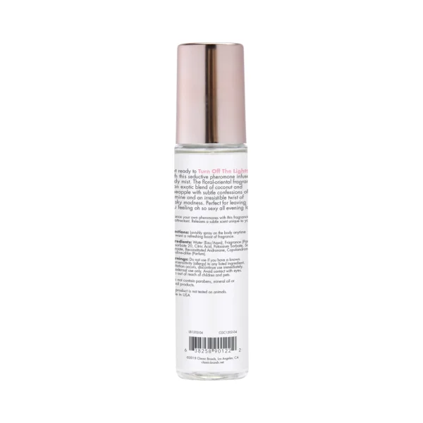 Cgc Body Mist W/pheromones Turn Off The Lights 3.5oz
