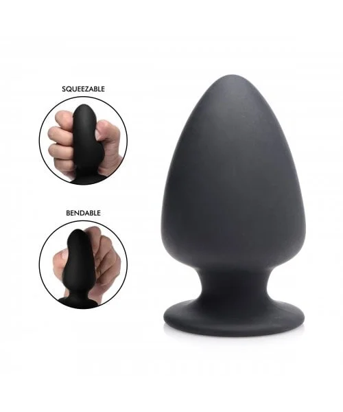 Squeezable Silicone Anal Plug — image 7 of 8