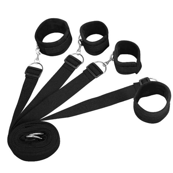 Black & White Bed Bindings Restraint System — image 4 of 4