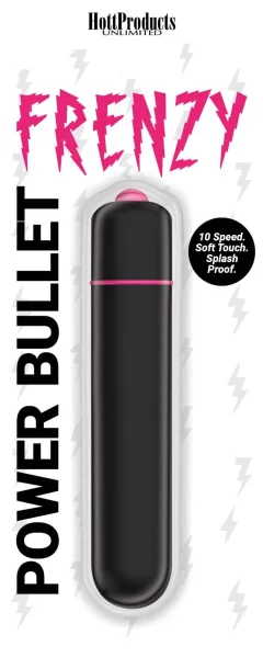 Wireless Vibrator - Frenzy - Power Bullet- Black