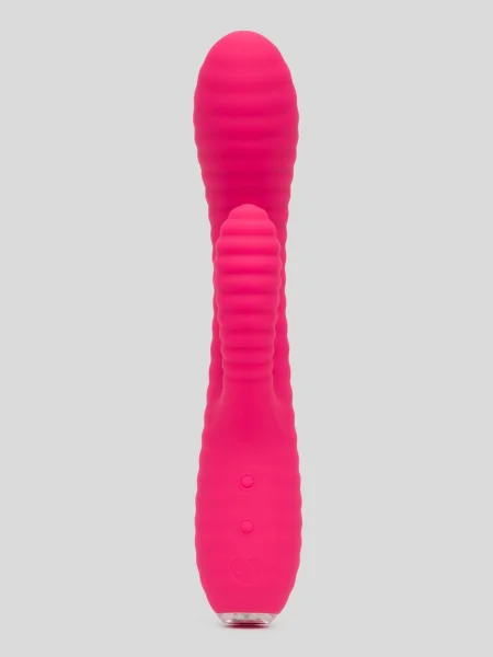 Lovehoney Ripple Rabbit Rechargeable Silicone Ribbed Rabbit Vibrator
