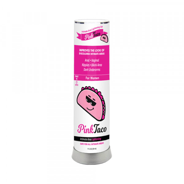 Pink Taco Intimate Area Lightening Gel 1oz Bottle
