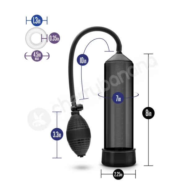 Performance 101 Starter Series Black Penis Pump
