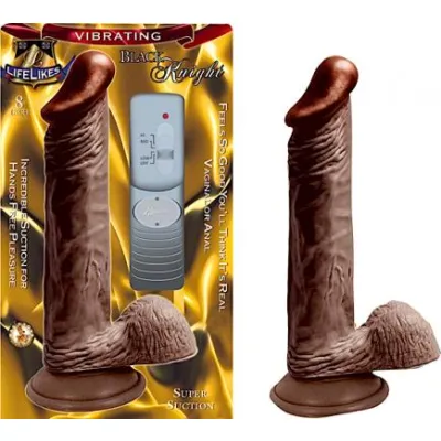 Vibrating Dildos Lifelikes Vibrating Knight 8in