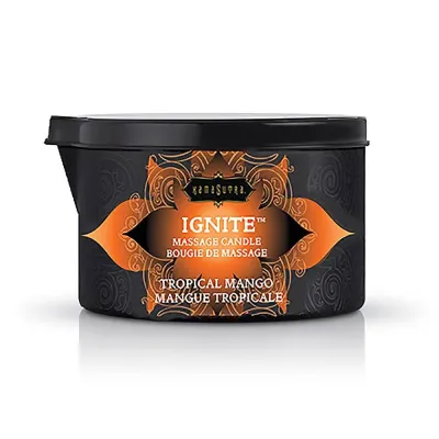 Ignite Tropical Mango Massage Candle 6 Oz