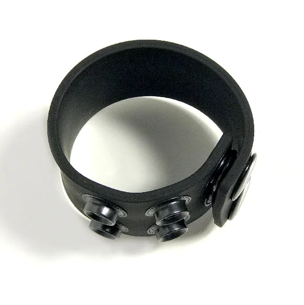 Boneyard 1.5inch Silicone Ball Strap - 3 Snap - Black — image 9 of 16