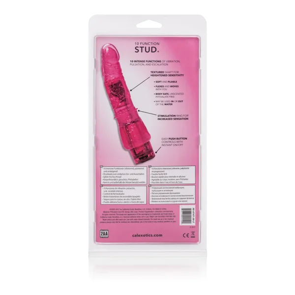 10 Function Stud 7 Inches - Hot Pink — image 10 of 12