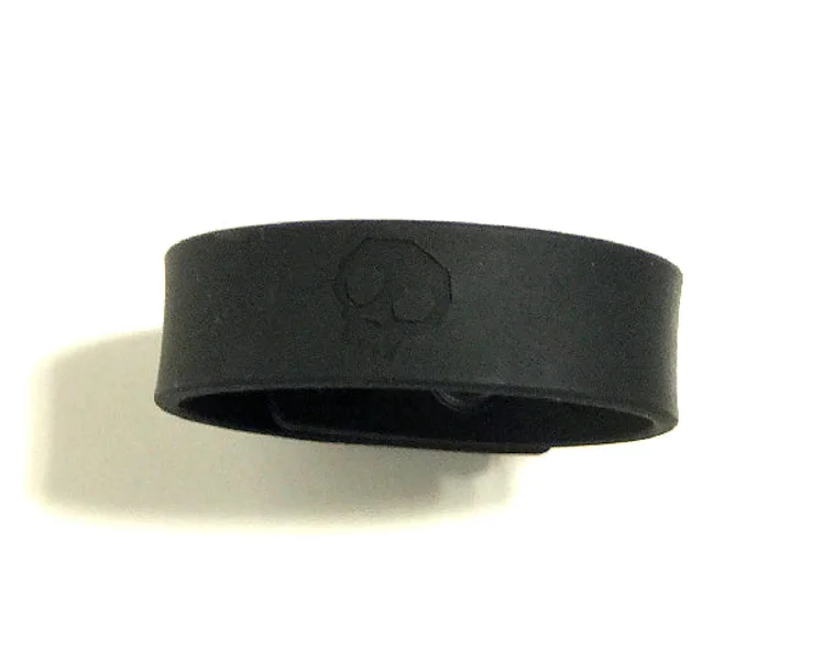 Boneyard Silicone Cock Strap - 3 Snap Ring - Black — image 12 of 18