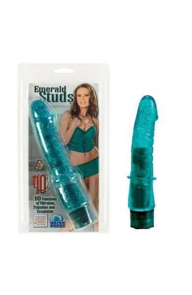 Emerald Stud Arouser Vibrator