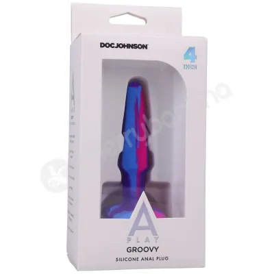 A Play Groovy Berry Silicone 3 75 Anal Plug