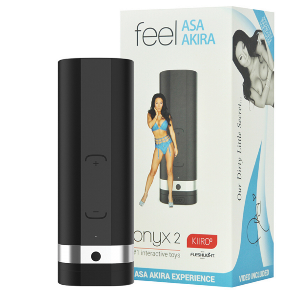 Onyx2 Asa Akira Experience by Kiiroo Interactive Male Masturbator