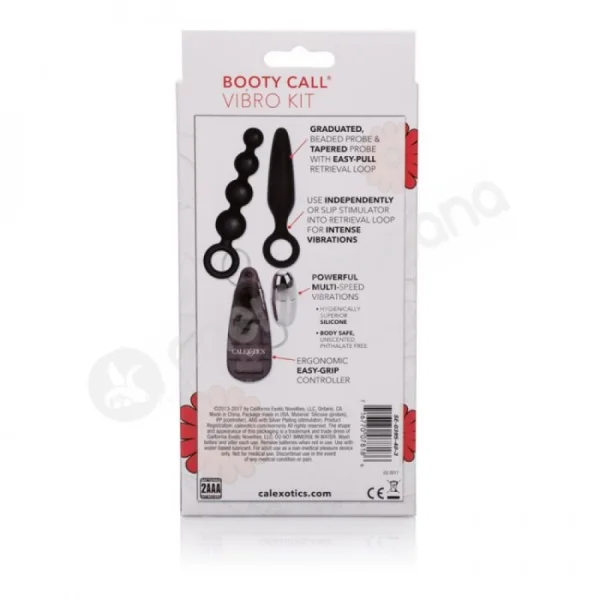 Booty Call Black Vibro Kit