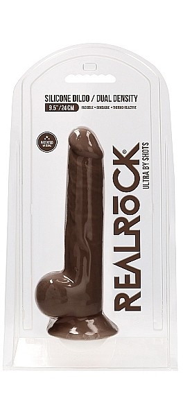 9.5" Silicone Cock + Balls