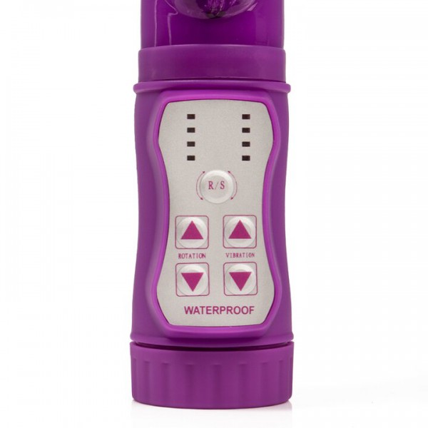 Bondara Purple Beaded G-Spot Rabbit Vibrator