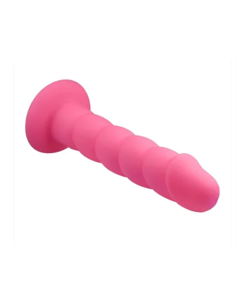 Suga Daddy 9.5" Silicone Suction Cup Dildo By Rock Candy - Pink