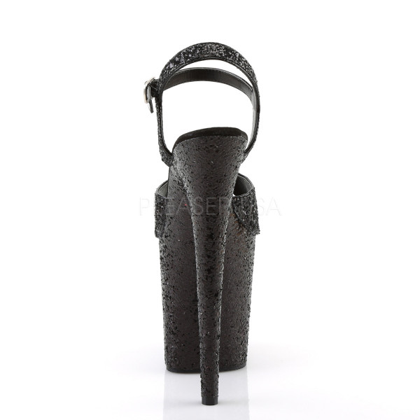 8 inches Heel, 4 inches PF Glitter Ankle Strap Sandal — image 24 of 25