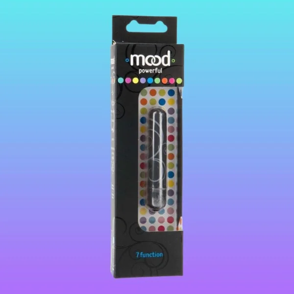 Doc Johnson Mood - Powerful Bullet-Style Black Super-Quiet Vibrator