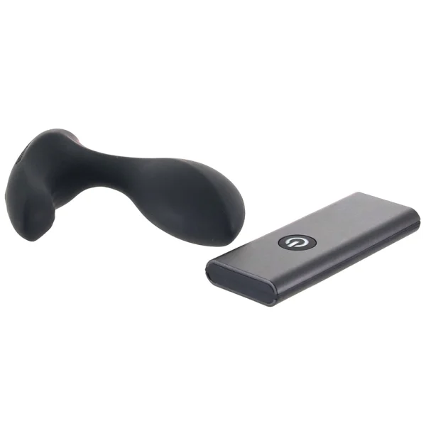 Nexus Duo Vibrating Rechargeable Silicone Small Beginner Butt Plug With Remote