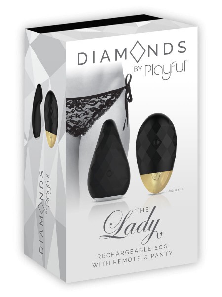 Playful Diamonds The Lady - Panty Vibrator