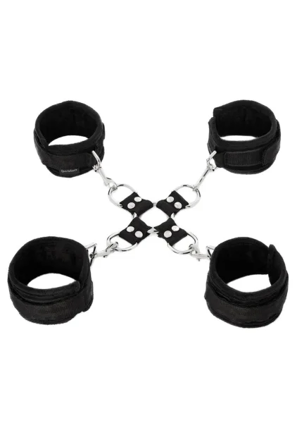 5 Piece Hog Tie And Cuff Set