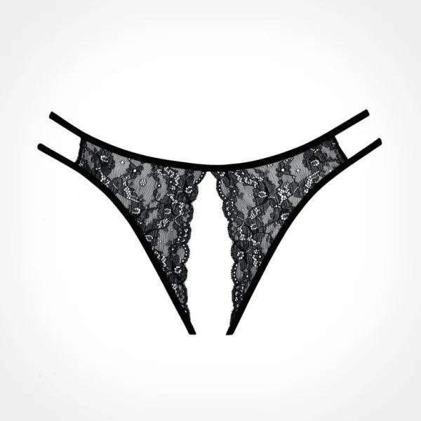 Adore - Crotchless Scalloped Lace Honey Panty — image 7 of 8