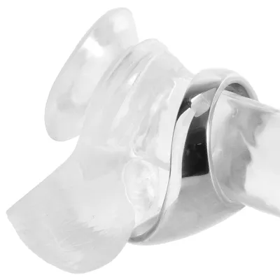 Stainless Steel 45mm Teardrop Cock Ring