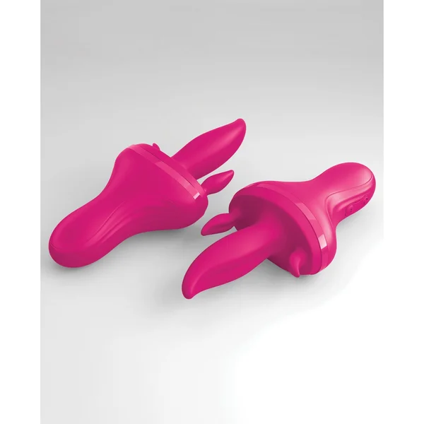 Threesome Holey Trinity Triple Tongue Vibrator - Pink — image 12 of 12