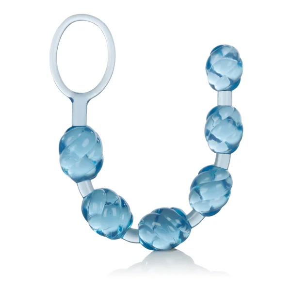 Swirl Pleasure Beads - Blue — image 10 of 10