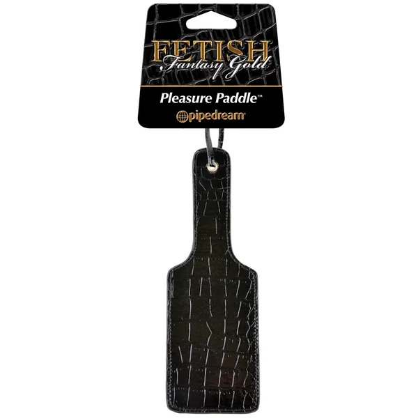 Fetish Fantasy Gold Love Pleasure Paddle - Black — image 4 of 4