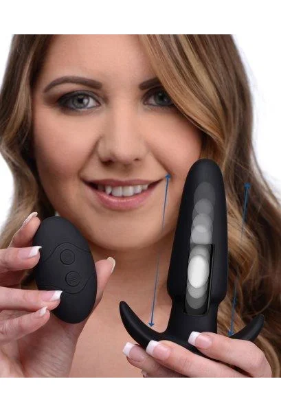 Kinetic Thumping 7X Medium Anal Plug Black Thump It! — image 6 of 8