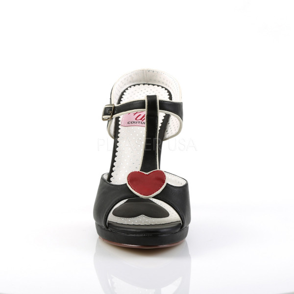 4 inches Heel 1/2 inches PF Slide W/ Heart Accent — image 10 of 12