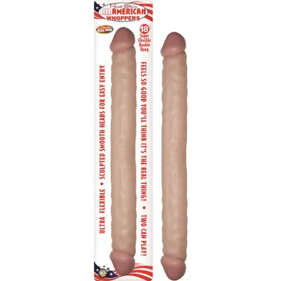 Nass Toys Double Dildo 18 Inch Skin 18 Inch