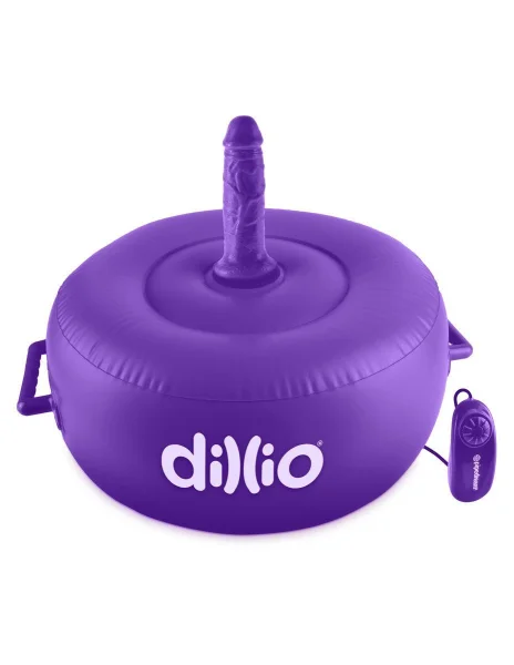 Dillio Vibrating Inflatable Hot Seat