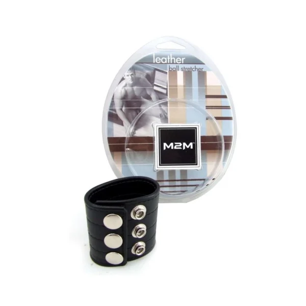 M2M Ball Stretcher Leather 2 inches Black — image 8 of 9