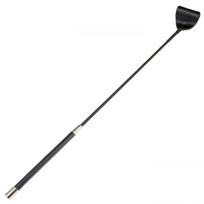 Bondara Black Riding Crop 27 5 Inch