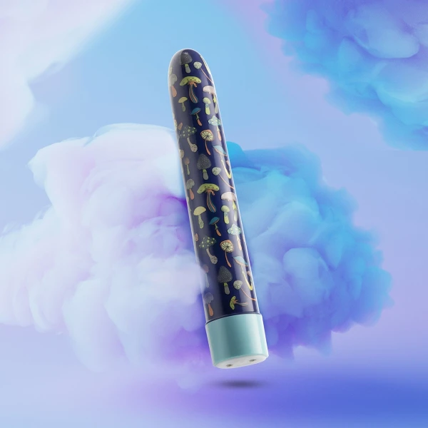 Limited Addiction Dreamscape Rechargeable Waterproof Slimline Vibrator By Blush - Blue