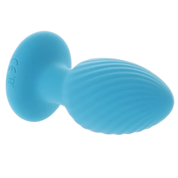 Inya Alpine Rechargeable Silicone Anal Plug With Remote - Teal