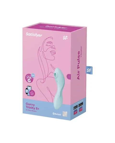 Satisfyer Curvy Trinity 5  - 7.4 Inch