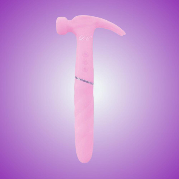 Love Hamma Straight Multi-Function Vibrator - Pink