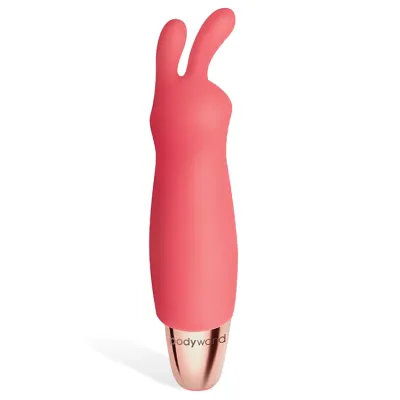 Bodywand Hop Mini Vibe 5 25 Clitoral Vibrator with Rabbit Ears