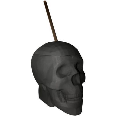 Skull Cup Black Matte