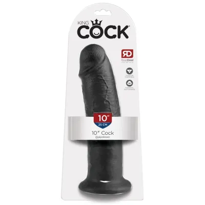 King Cock 10 Cock Black