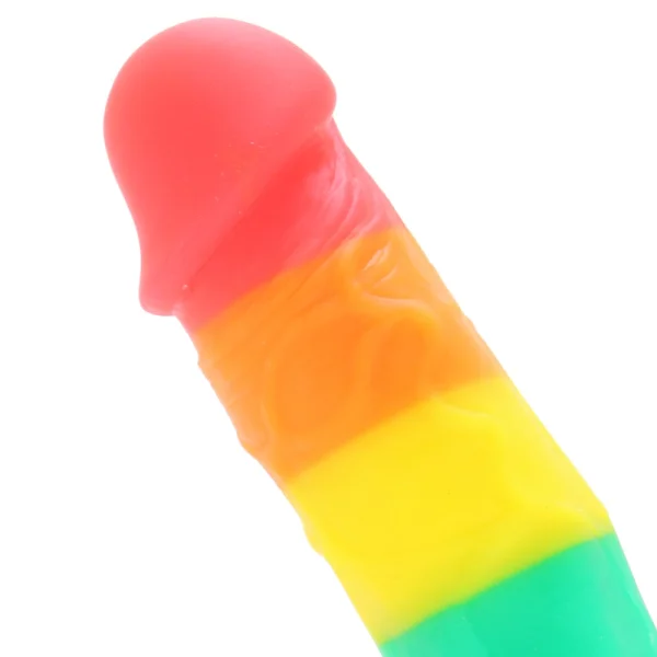 Colours Pleasures 5 Inch Pride Edition Silicone Suction Cup Dildo