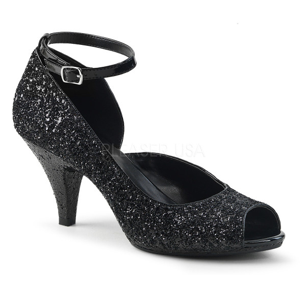 3 inches Heel, 1/8 inches PF Peep Toe Ankle Strap Pump — image 5 of 8