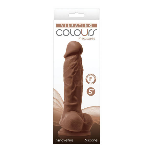 Colours Pleasures 5" Vibrating Dildo — image 5 of 11