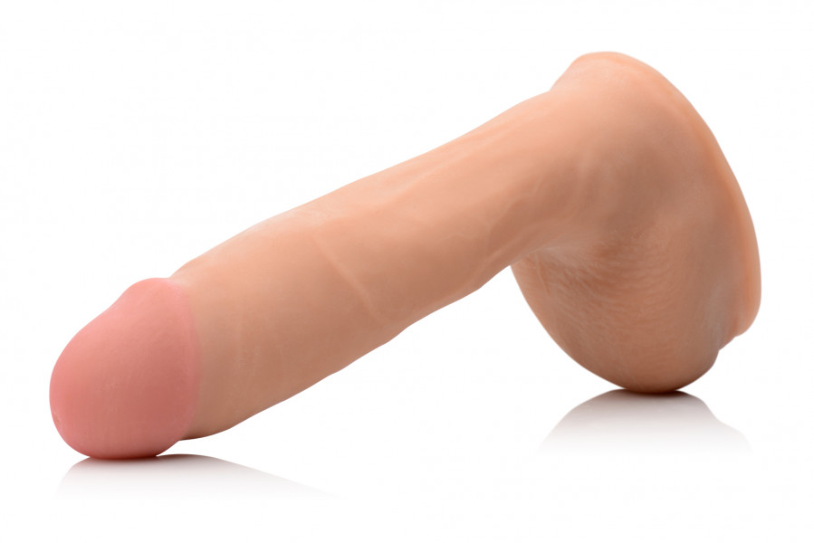 8" Dual Density Squirting Cock