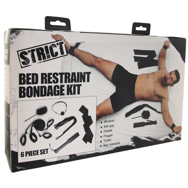 Strict Bed Restraint Bondage Kit