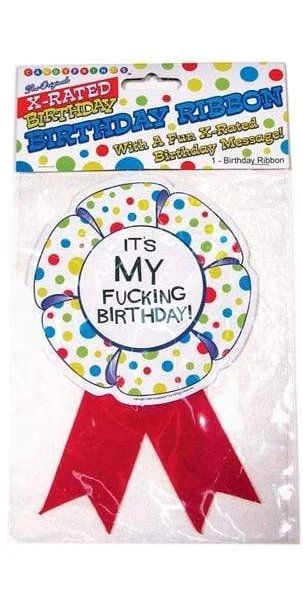 X-Rated Birthday Party Award Ribbon